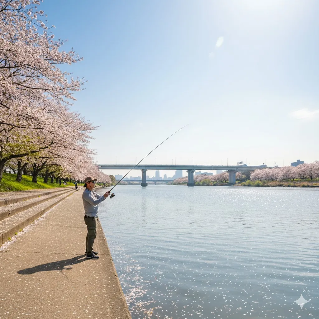 春のシーバス